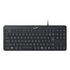 Teclado Genius Luxemate 110 Sp Usb Negro