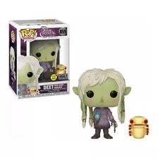 Funko Pop The Dark Crystal Deet With Baby Nurlock 859 Glows 