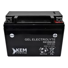 Batería De Moto Kem Parts Gel 12n653b Medida 139x66x101 Mm