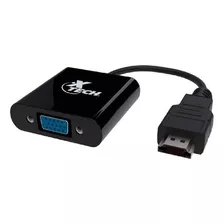 Adaptador De Video Hdmi A Vga Xtech 1080p Xtc-363 Negro