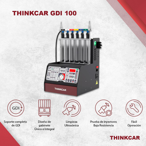 Limpiador Y Probador De Inyectores, Gdi-100 Thinkcar Foto 2