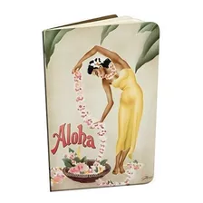 Mini Cuadernos Vintage De Arte Hawaiano - Juego De 2