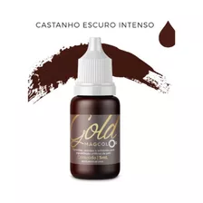 Pigmento Micro Gold Castanho Escuro Intenso 5ml