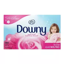 Amaciante De Roupas Em Folhas Para Secadoras Downy 120 Folha