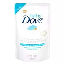 Jabón Líquido Baby Dove Humectación Enriquecida Repuesto 180