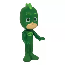 Figura Pjmasks Gekko Elka Goma Mundo Magico 