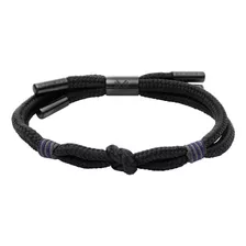 Skagen Pulsera De Nailon Negra Pendler Para Hombre (modelo: 