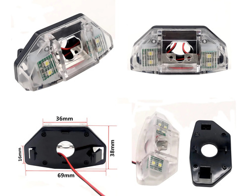 Camara De Reversa Y Base Para Camara Honda Fit 2015 Al 2019 Foto 3