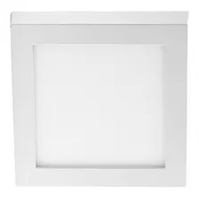 Plafon Techo Led 30x30cm 24w Cuadrado Luz Blanca Fría