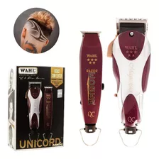 Máquina Wahl Cortadora De Cabello Combo 5 Star Unicord Color Vino