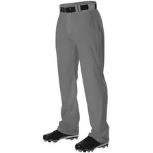 Pantalón Para Beisbol /softbol Color Gris Oxford Talla 30-32