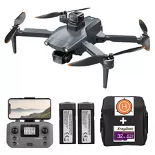 Drone L600 Pro Max Sensor 3 Eixos 2 Baterias Gps +case Nf 