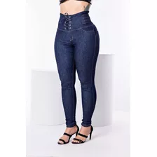 Calça Modeladora Corselet Mamacita Jeans