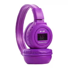 Diadema N65 Bluetooth Color Violeta