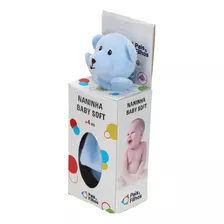 Naninha Baby Soft Ursinho Azul Pais E Filhos 14625