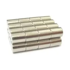 Ima Neodímio Super Imas Cilindro 8x10 Mm Suporta 2,5kg 12 Pç