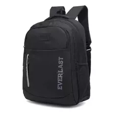 Mochila Urbana Deportiva Everlast Reforzada 21969 Negro