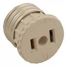 Leviton 002125 Adaptador De Enchufe Y Salida De 15 Amp 660 W