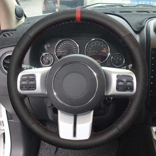 Eiseng Funda De Volante Con Costuras Para Jeep Wrangler Patr Foto 3