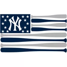 Adesivo Externo - New York Yankees - 20cm X 11,5cm