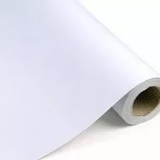 Adesivo De Parede Papel Contact Branco Lavável 10m X 45cm