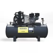 Compresor 500l 15 Hp Kerher Ck5002euk15 Color Negro Frecuencia 60hz