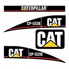 Kit De Adesivo Para Caterpillar Cp-533e (série 1)