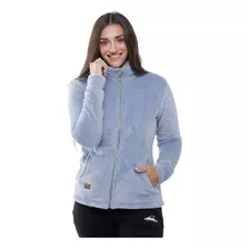 Campera De Mujer Nebula Montagne Con Corderito Doble Faz