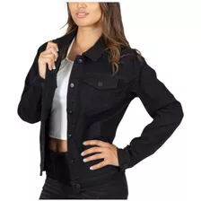 Chaqueta Jeans Mezclilla Clasic Woman Mujer