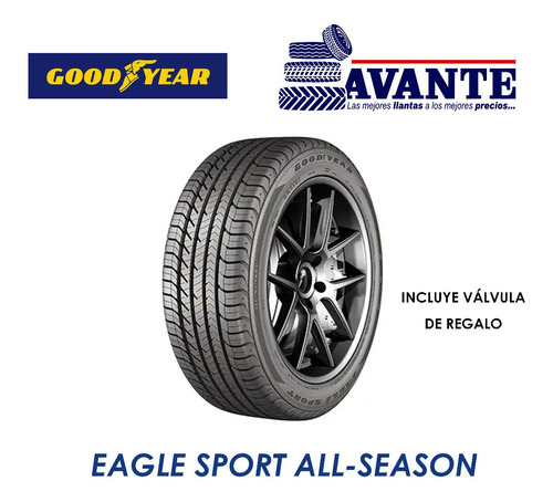 Llanta 285/45r22 Goodyear Eagle Sport All Season 110h Blk Foto 3