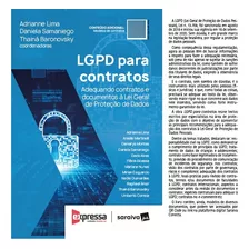 Livro Lgpd Contratos - Apoio Para Elaboração E Revisão - Via Autografada Dra. Adrianne Lima