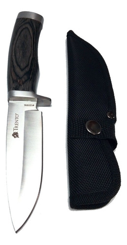 Cuchillo Acero Inoxidable Hunter - A3166 - Mango De Madera