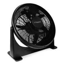 Ventilador De Piso Magiclick Bmt20p Turbo Negro Con 5 Palas De Plástico, 20 De Diámetro 220 v