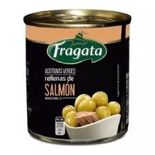 Aceitunas Rellenas Con Salmon Fragata 200g España - Pack X 6
