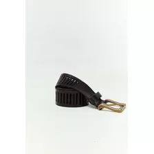 Cinturon Tajos Bensimon Color Negro Talle 105