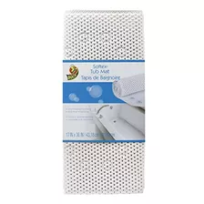 Duck Brand Softex Bath Mat, 17 X 36 Pulgadas, Blanco, Skid R