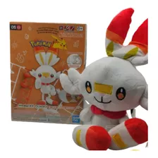 Peluche Scorbunny Más Maqueta Kit Armable Pokémon Promoción