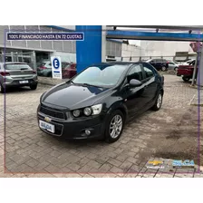 Chevrolet Sonic Lt Sedan 2014 Gris Oscuro 4 Puertas