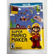 Super Mario Maker Nintendo Wii U Steelbook Completo
