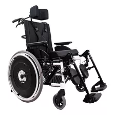 Cadeira De Rodas Ma3r Alumínio Reclinável Branca Ortomobil