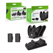 Base Dock Carregador 2 Controles Xbox One X/s 2 Baterias