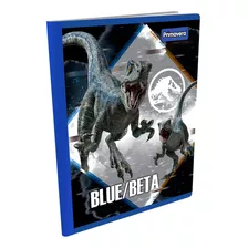 Cuaderno Cosido Jurassic World Blue/beta 50 Hojas Ferrocarri Color Gris