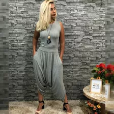 Conjunto Maxi Saruel Estilo Macacão