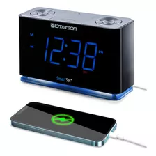 Emerson Smartset - Reloj Despertador De Radio, Pantalla Digi