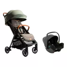 Carrinho Parcel Preto Carbon E Bebê Conforto I-snug - Joie