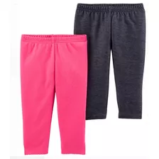 Pantalón Mono Bebe Niñas 2 Pack 