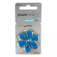 Pilas Power One P675 Para Implantes Cocleares