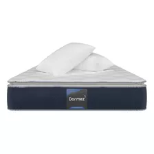 Colchón Individual Ultra Foam Ortopédico Antibacterial + Dos Almohadas Sognare