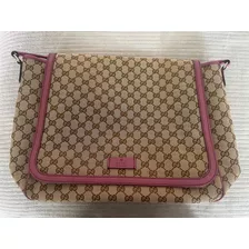 Bolsa Maternidade Gucci Original Rosa