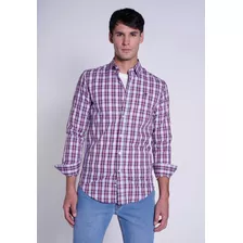 Camisa Hombre Fresa Rojo Fw 2023 New Man